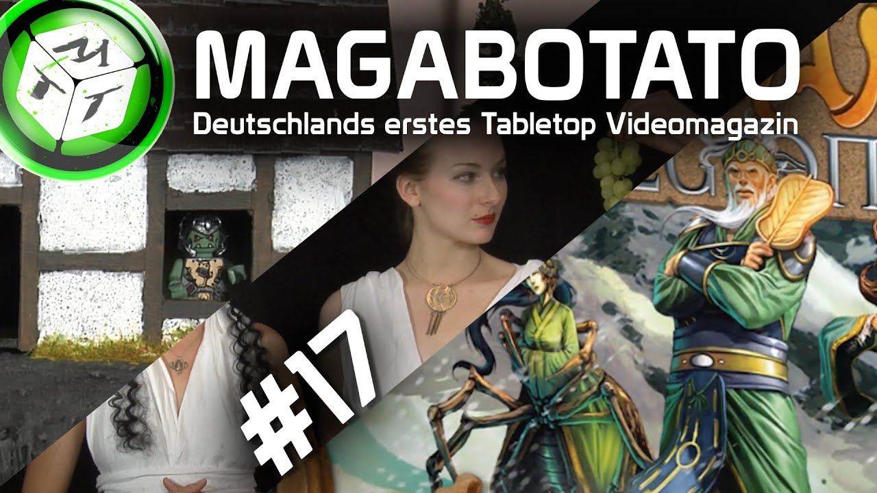 MAGABOTATO #17 | Deutschlands erste Tabletop Show | Arcane Legions | Haus bauen | DICED