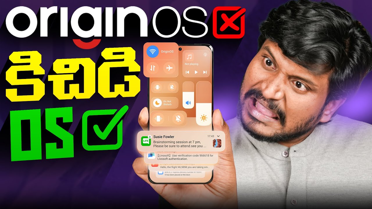 Origin OS 6 Features || Worth the Hype or Not? 🤔 || Best Tech in Telugu ||