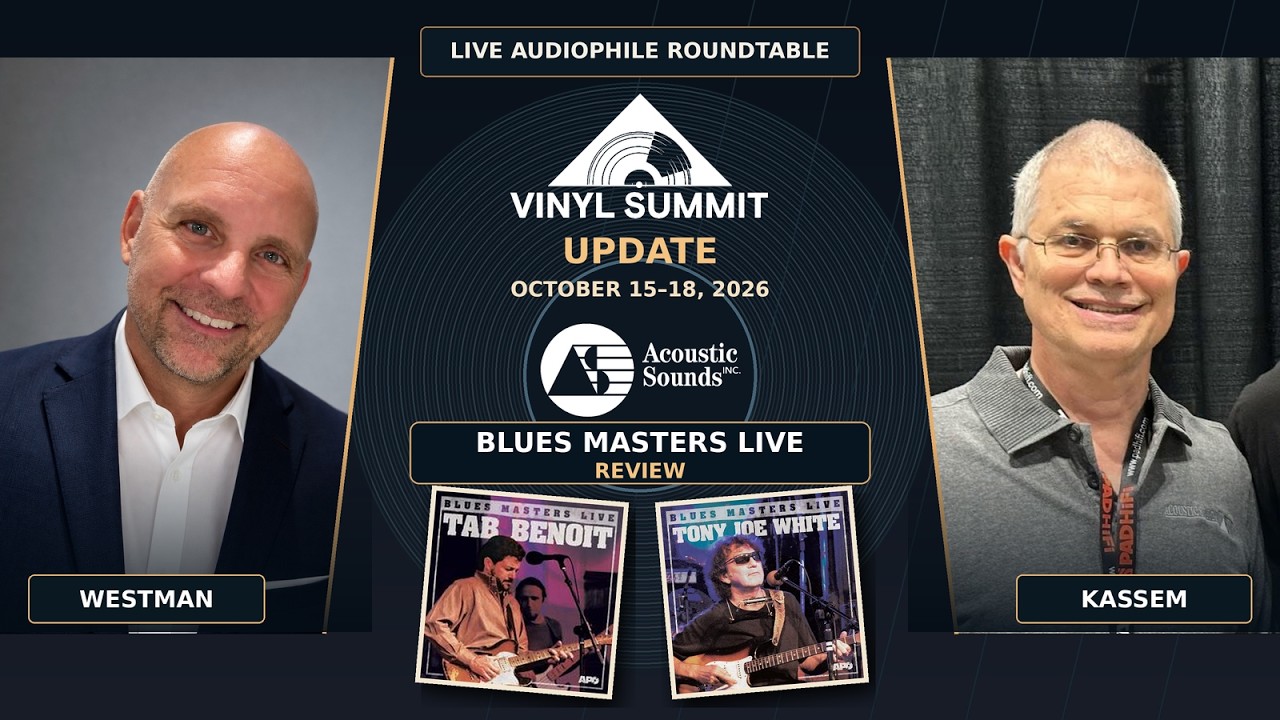 Аудиофильский круглый стол в прямом эфире с Чадом Кассемом: новости Vinyl Summit и обзор концертн...