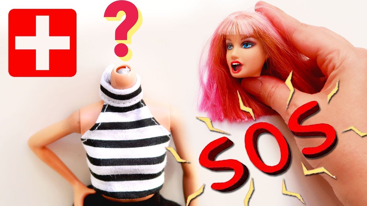 Salvando sua Barbie! Como arrumar o Pino (Encaixe) da Cabeça da Boneca