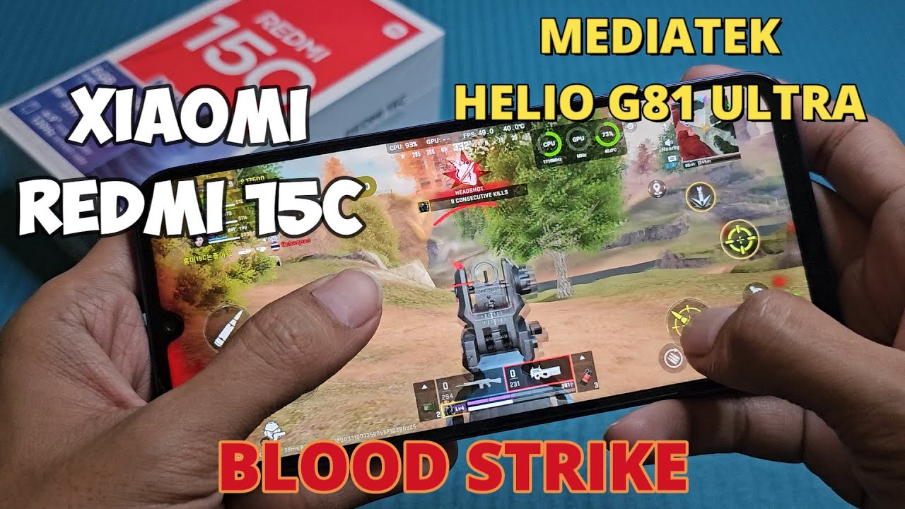 Blood Strike in Xiaomi Redmi 15C