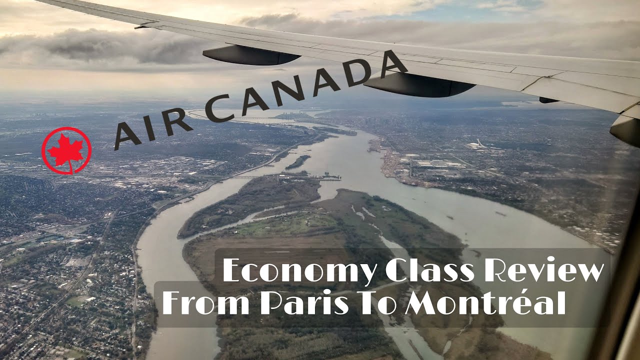 Air Canada Boeing 777-300ER Economy Class | Paris To Montreal