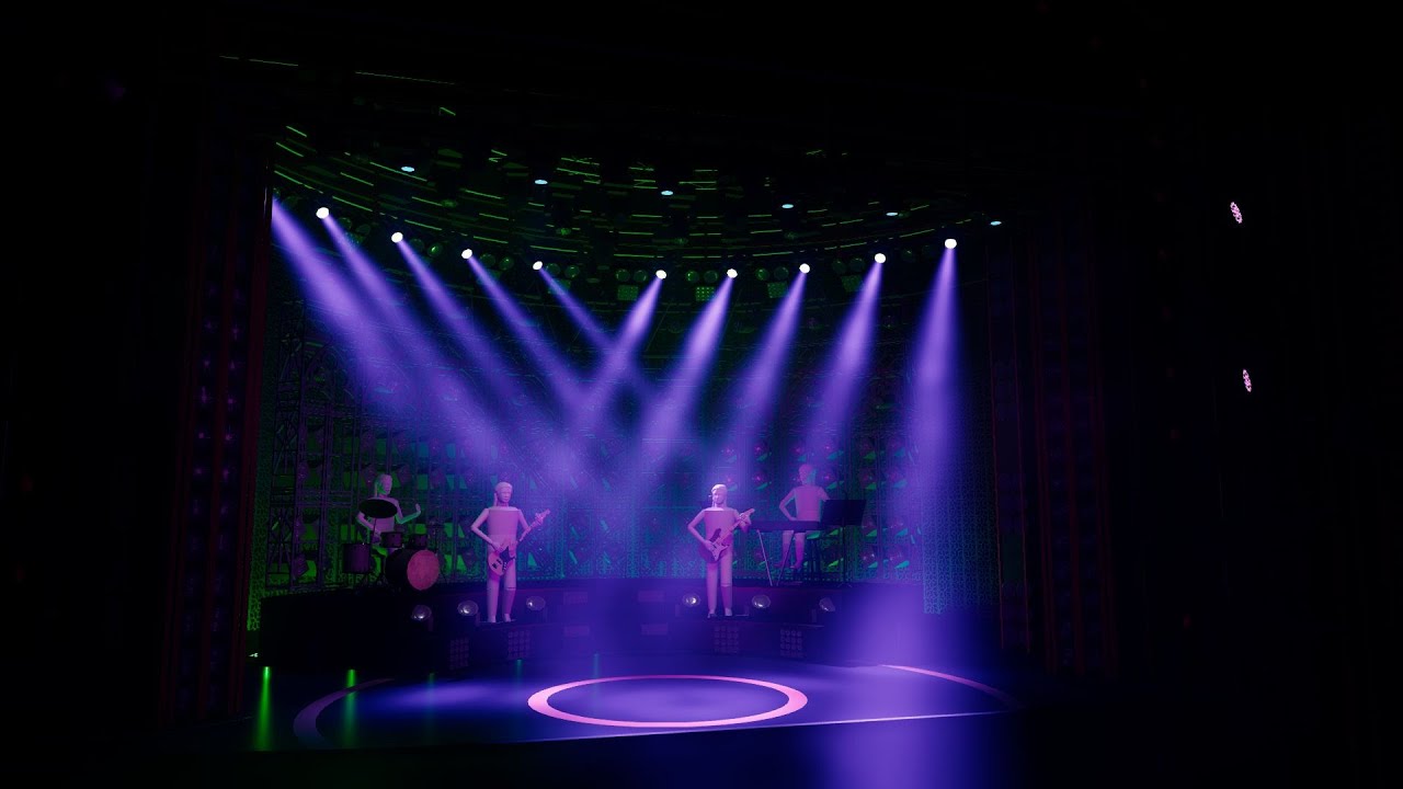 Six The Musical, Haus of Holbein Lighting Design