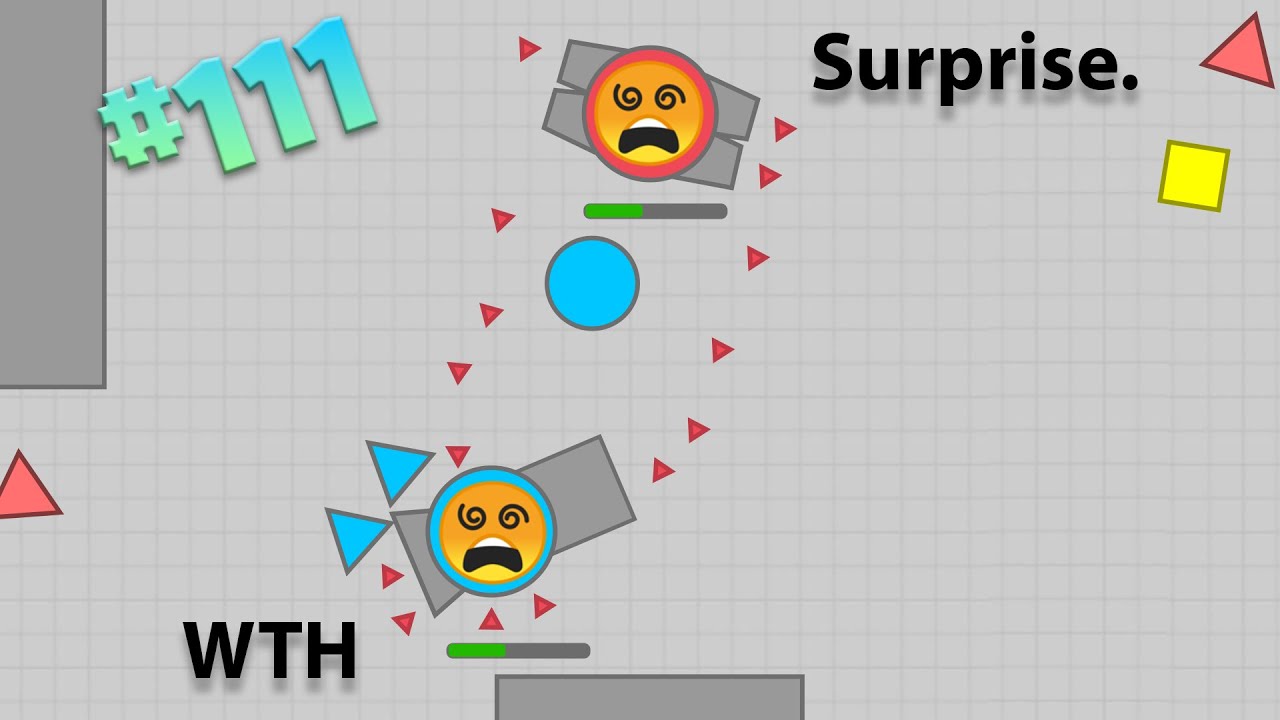 Diep.io BEST MOMENTS #111 | FUNNY AND TROLLING MOMENTS IN DIEPIO