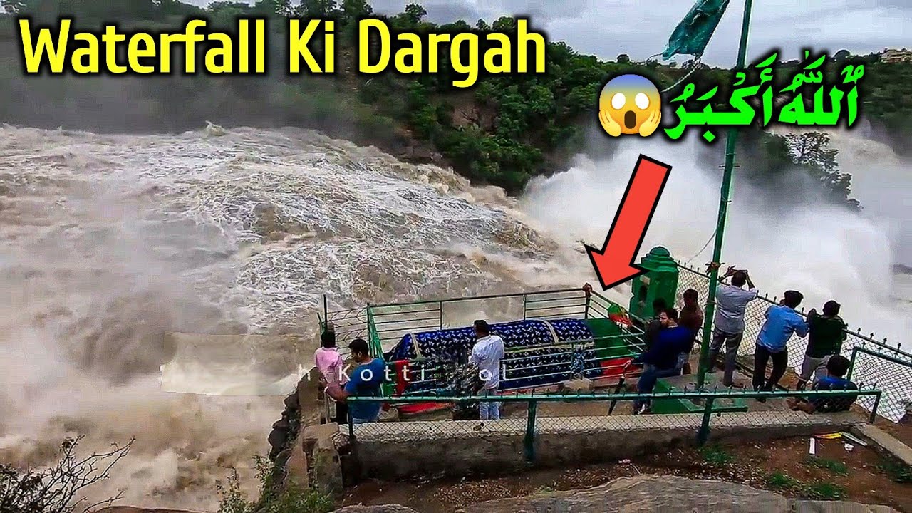 Allah Ki Qudrat Dekho | Pani Ke Jharne (Waterfall) Me Hai Ye Dargah | Sea Samandar