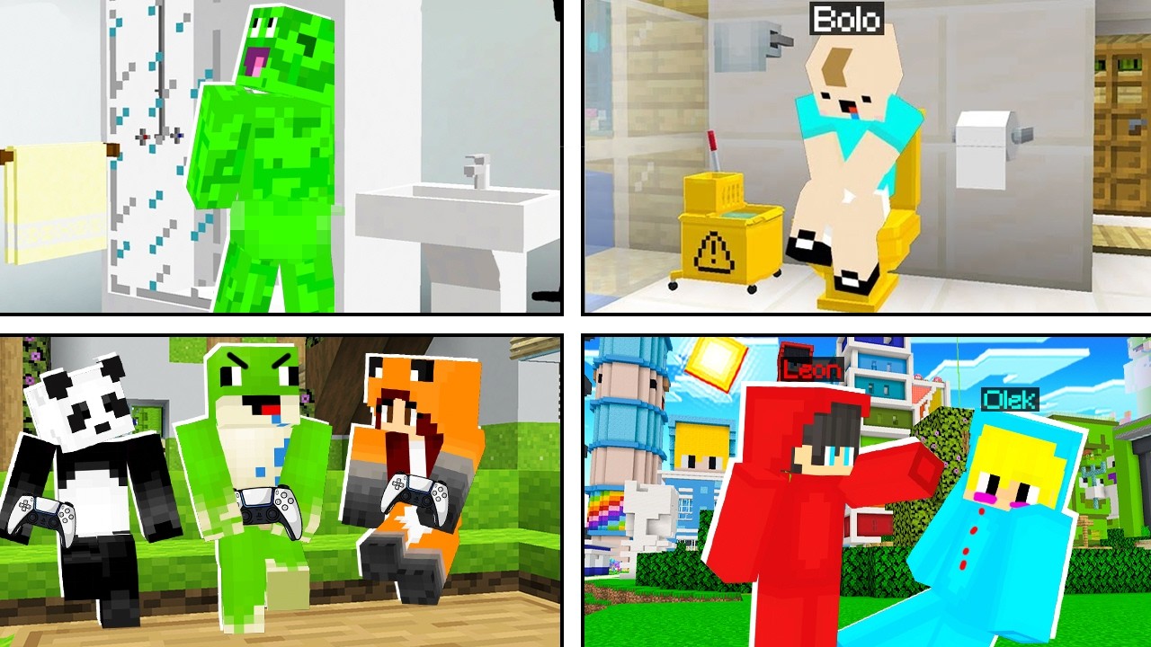 CO ROBIĄ OSOBY z PALIONOWA GDY NIKT NIE PATRZY w Minecraft!