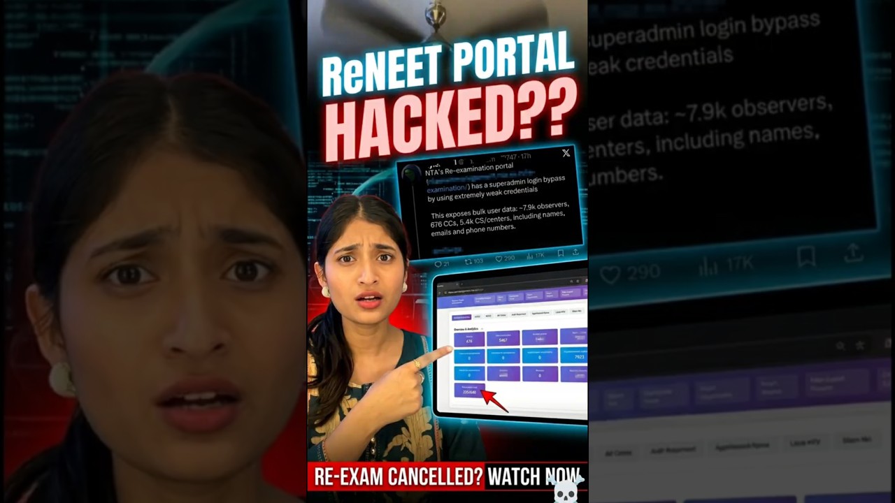 Re-neet paper Leak 😭 Nta server hacked Reneet paper hacked neet funny memes#shorts#reneet2026#foryou
