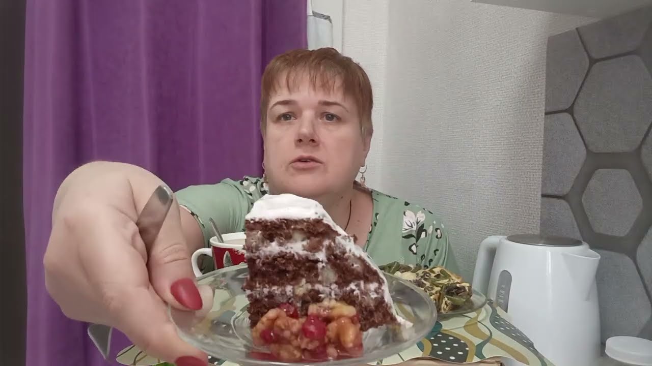 Мукбанг/ завтрак/ болталка