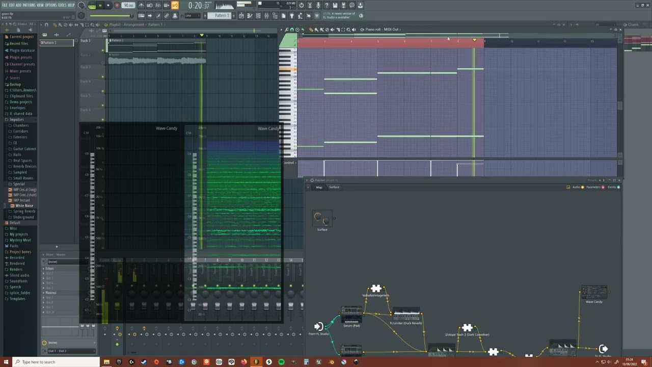 Home - We're Finally Landing Synth Remake