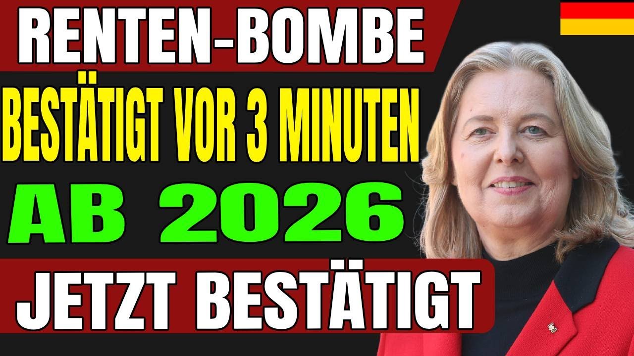 🚨 CONFIRMED 3 MINUTES AGO: Mega change for ALL PENSIONERS from 1 JANUARY 2026!