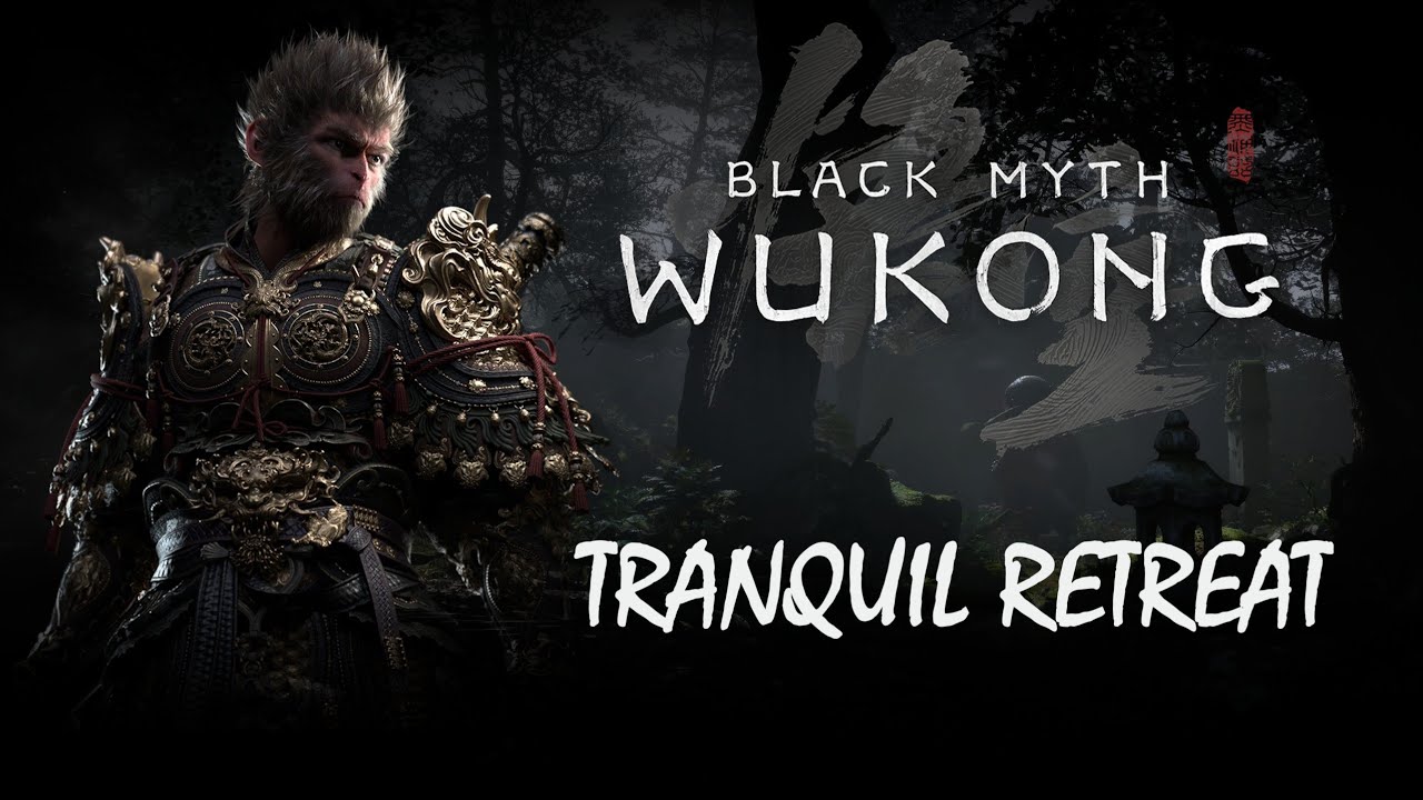 Tranquil Retreat ( 1 hour ) - Black Myth Wukong OST [ Music Library ]