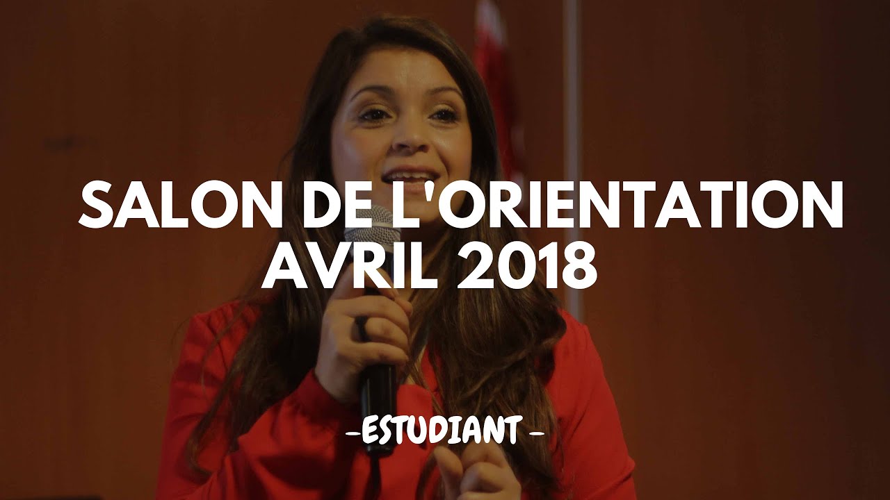 Estudiant Salon de l'orientation Avril 2018