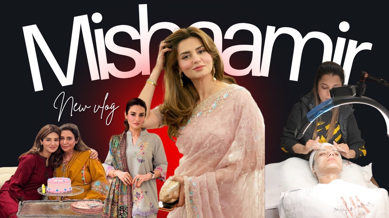 Mama’s Birthday 🌸 new facial treatment  for glowing skin at the Salon 💆🏻‍♀️ wedding 🌸VLOG #81