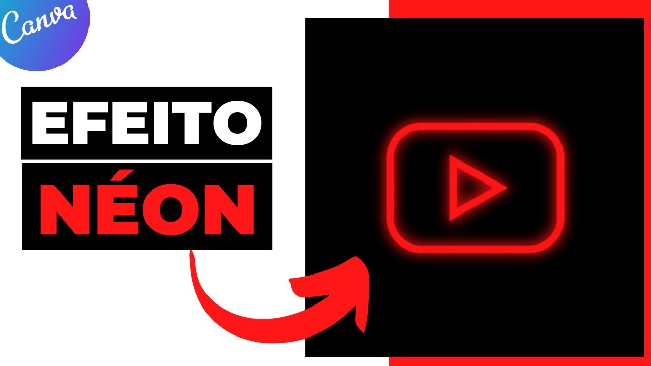 Criando Efeito N&Eacute;ON na Ferramenta Canva - F&aacute;cil e R&aacute;pido