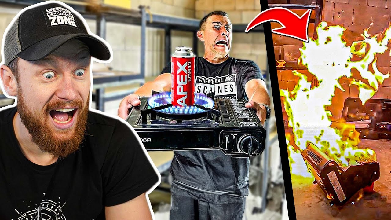 Der Bunker wird GESPRENGT! - Gasexplosion durch Campingkocher | Fritz Meinecke reagiert
