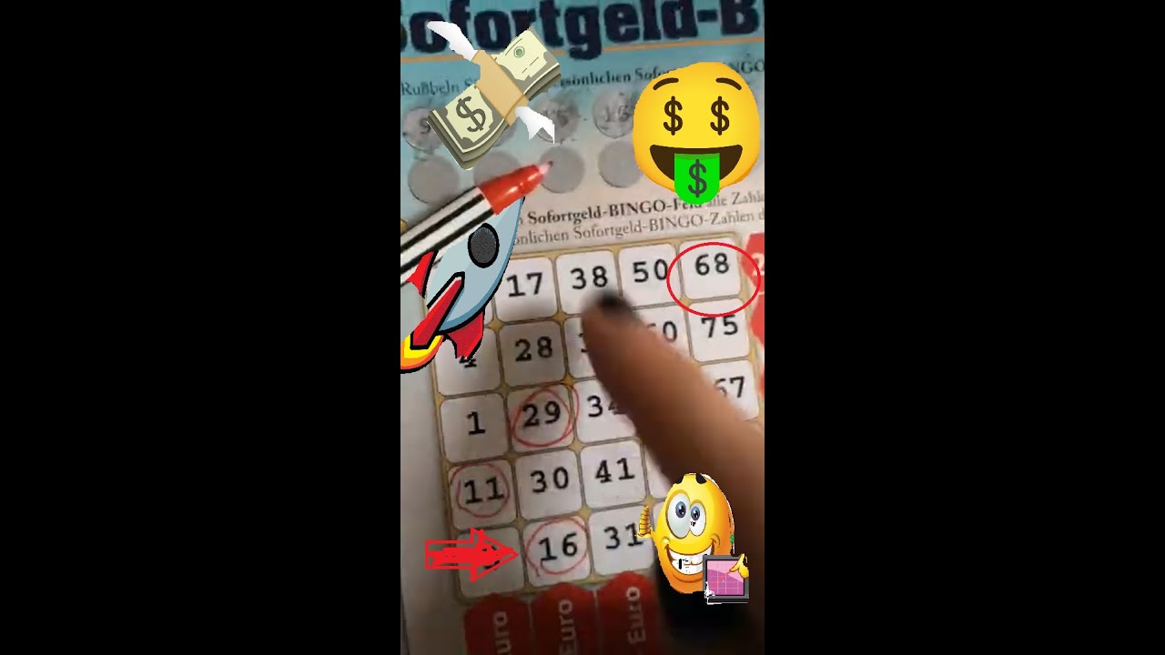 Sofortgeld-Bingo! Bin ich der glückliche Gewinner?!?!?!!1!1!??!