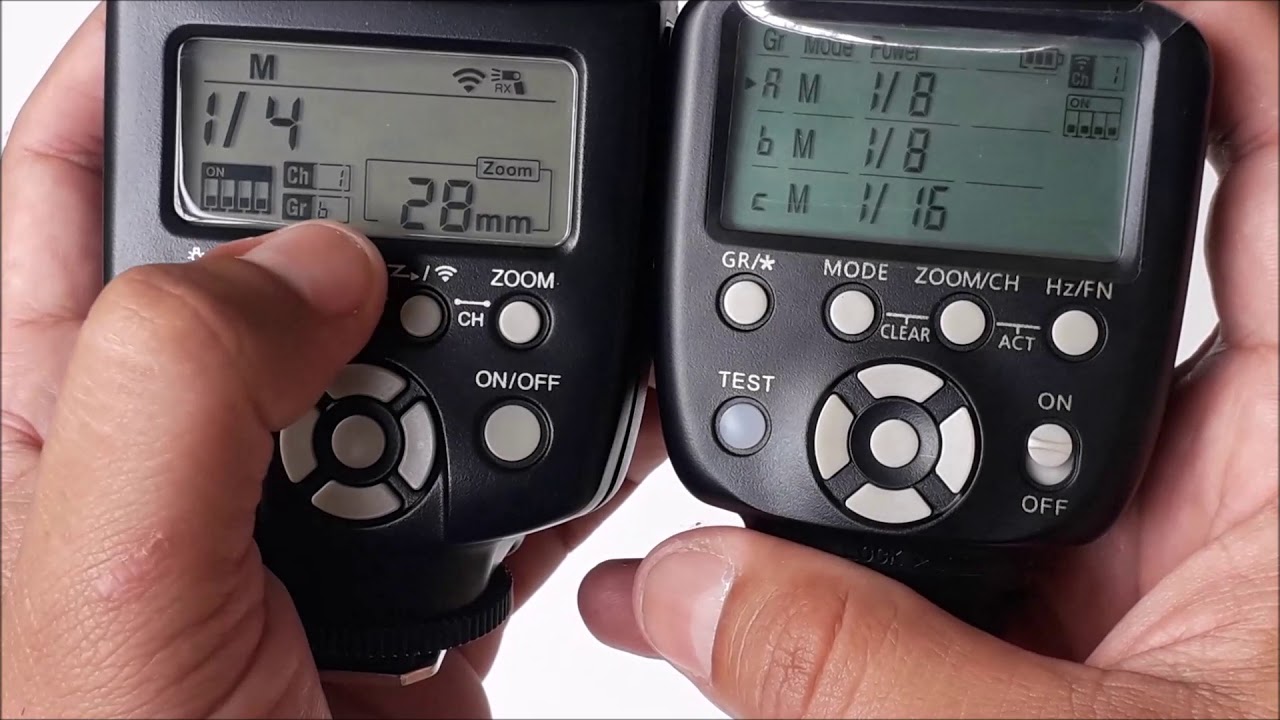 Disparador Yongnuo 560 TX II: Funciones y sincronizacion