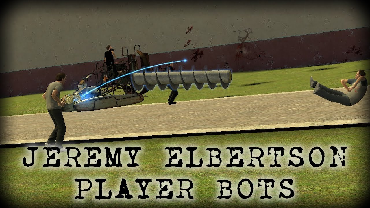 Garry's Mod - Jeremy Elbertson Player Bots AI demonstration