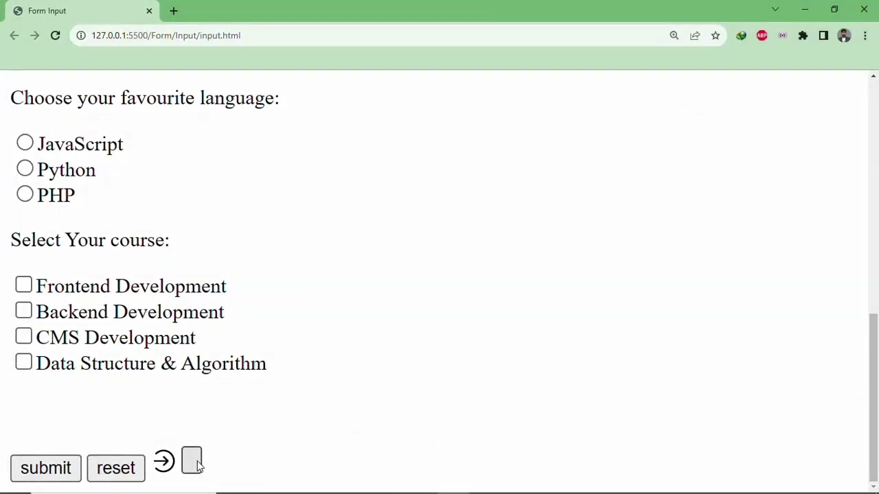86. HTML Form Buttons: Beyond Submit - Exploring the 'Button' Type.