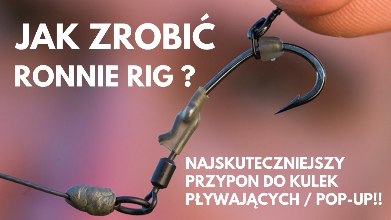 JAK ZROBIĆ PRZYPON KARPIOWY RONNIE RIG ? | SKUTECZNY  PRZYPON NA DUŻE RYBY