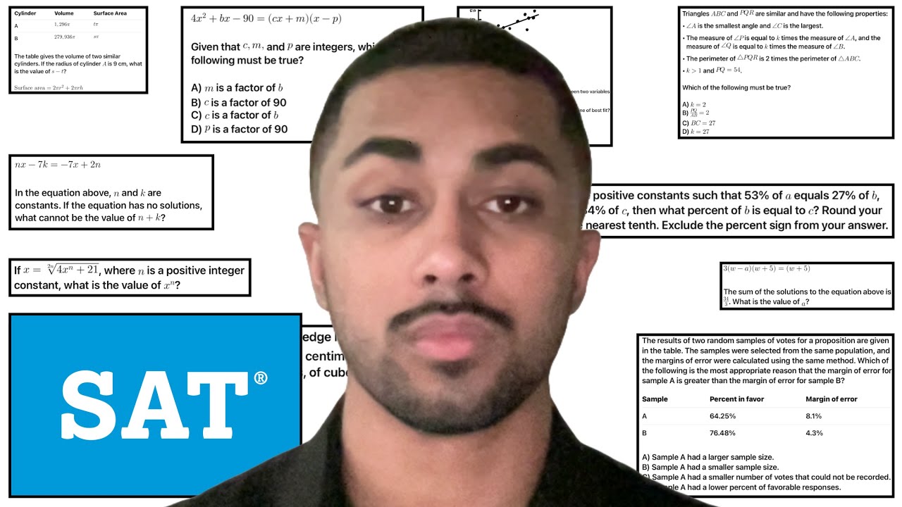Hardest Questions on Last Week's SAT Math