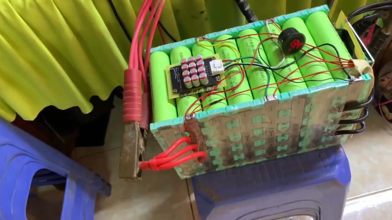Test ac quy 150ah v&agrave; SAMUS 8800G@