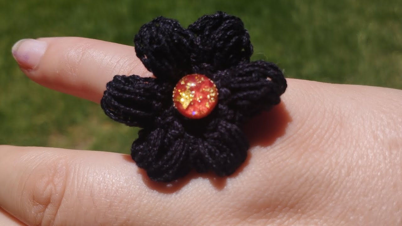 Hacemos un anillo a crochet 💫
