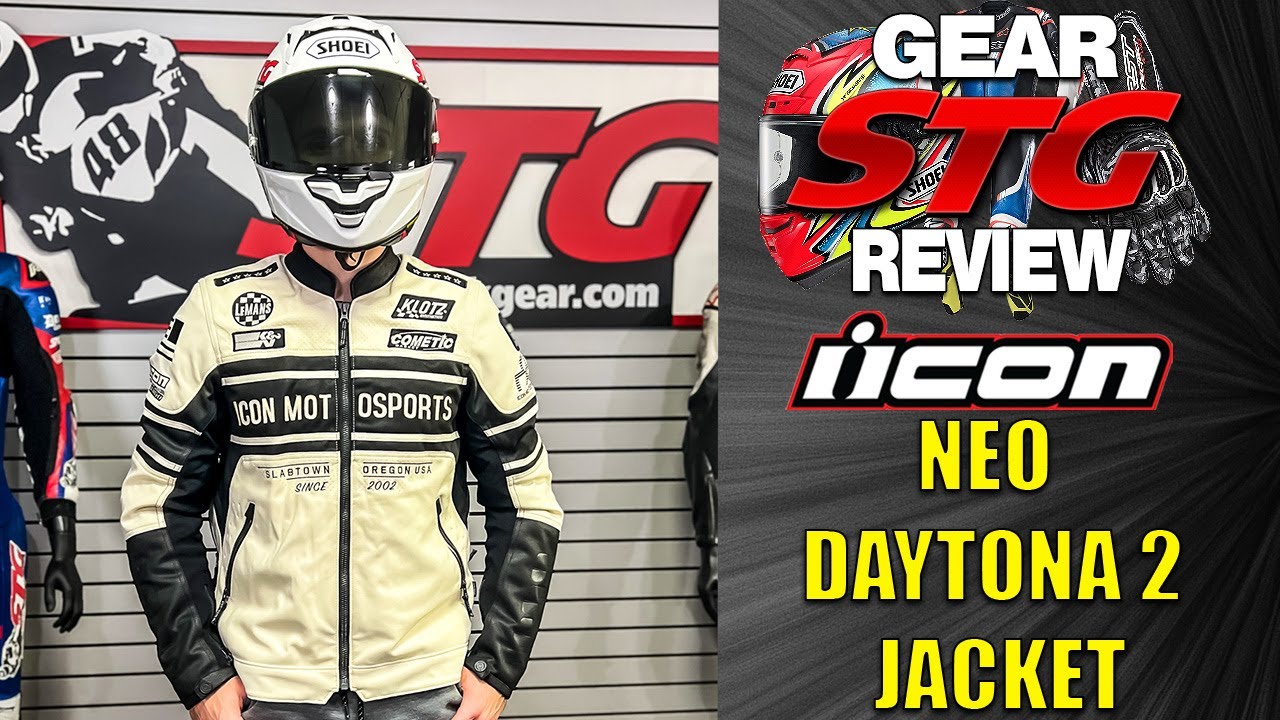 Обзор куртки Icon Neo Daytona 2 от SportbikeTrackGear.com