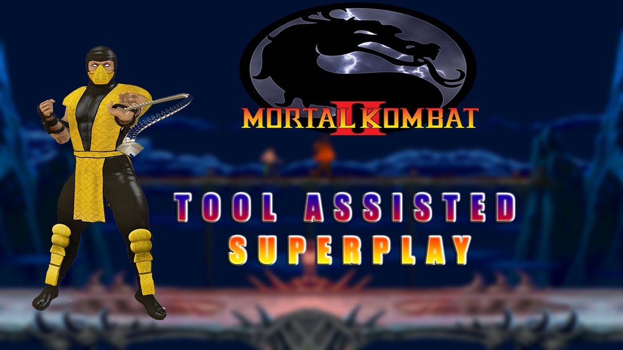 Mortal Kombat 2 - Скорпион【TAS】