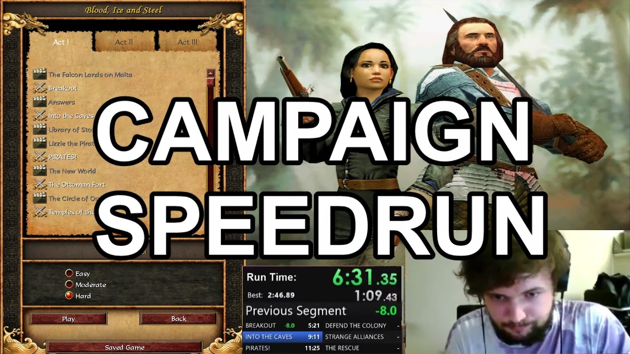 Age of Empires 3 Act One Speedrun [Max Difficulty; Any%; Single Segment; WR]