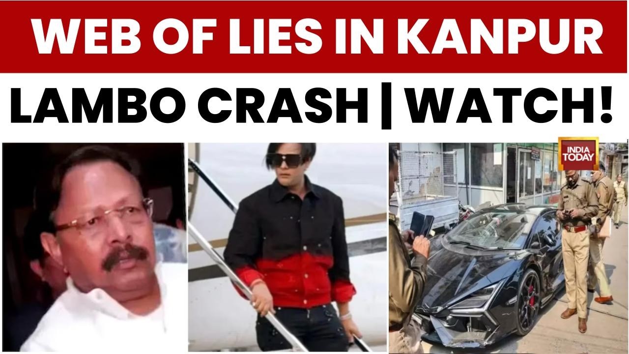 Kanpur Lamborghini Crash: Tobacco Tycoon KK Mishra Blames Chauffeur For Accident | India Today