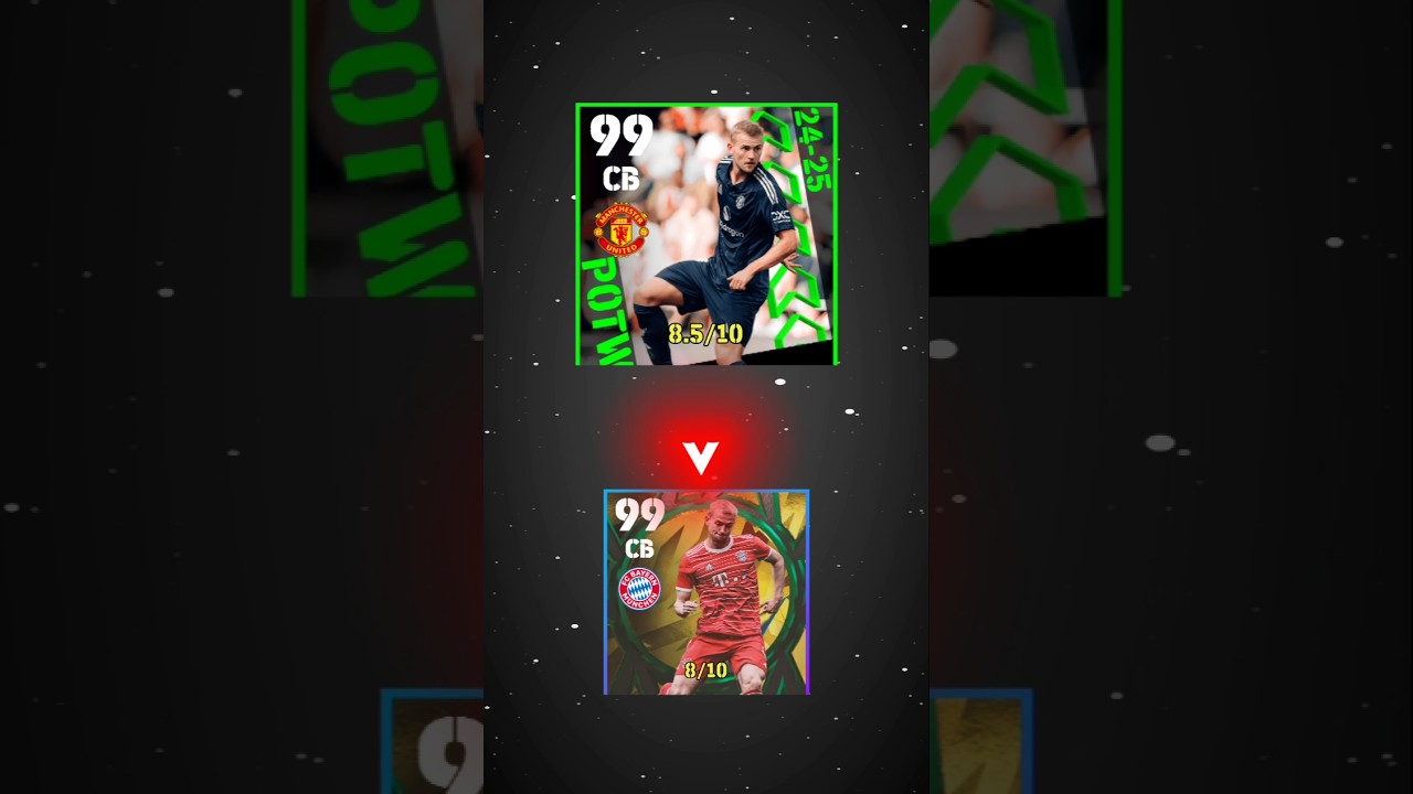 Matthijs de Ligt Best Cards in eFootball 2024 💥 #efootball #feedshorts #viral