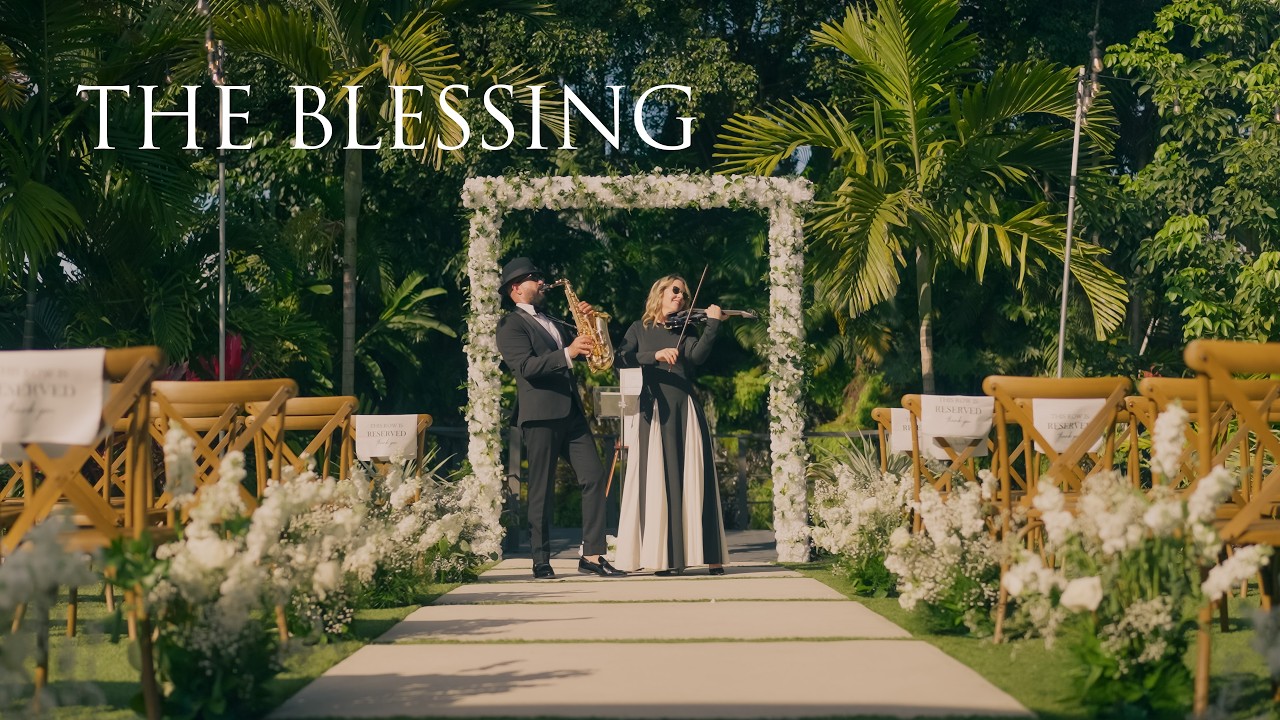 Miami Wedding Ceremony Music | The Blessing Live Saxophone & Violin