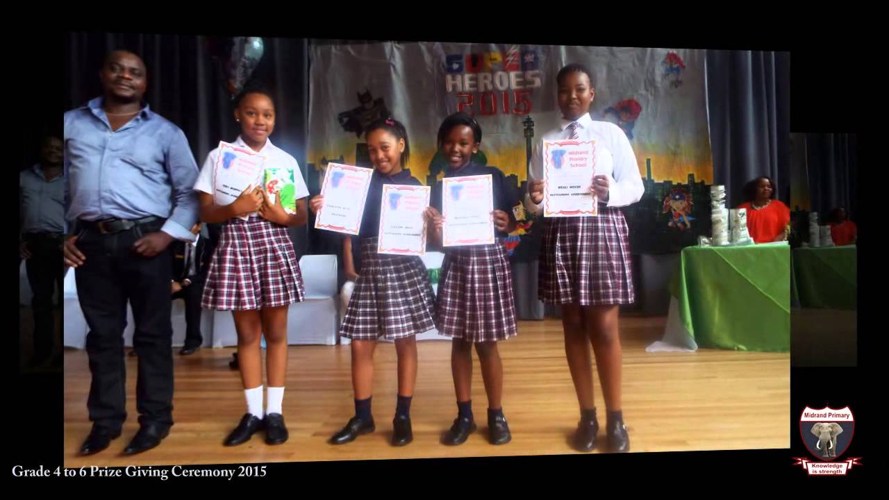 Grade 4 -6 Prize Giving