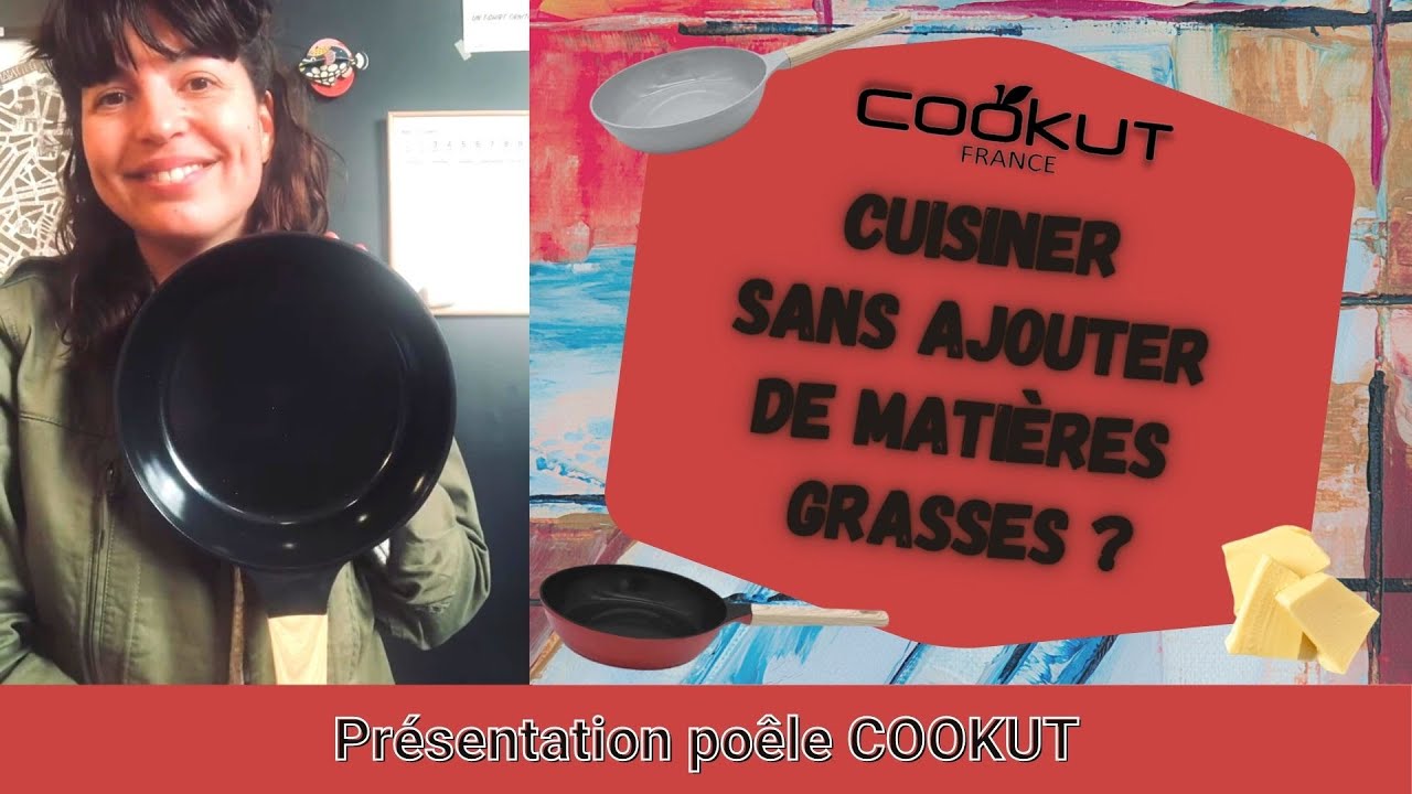 Cuisiner sans ajouter de matières grasses ⁉️ | Poêle COOKUT 🍳