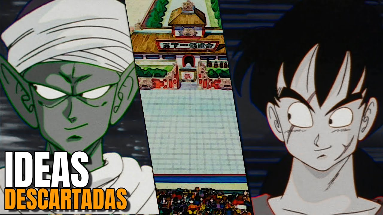 Conceptos, ideas y diseños de Dragon Ball que jamás vieron la luz