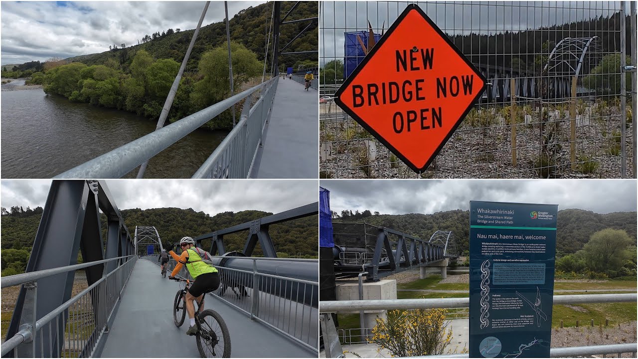 (4K) Walk | NEW Bridge Now Open Whakawhirinaki Silverstream Pipe Bridge | Wellington, NZ | Nov 2025
