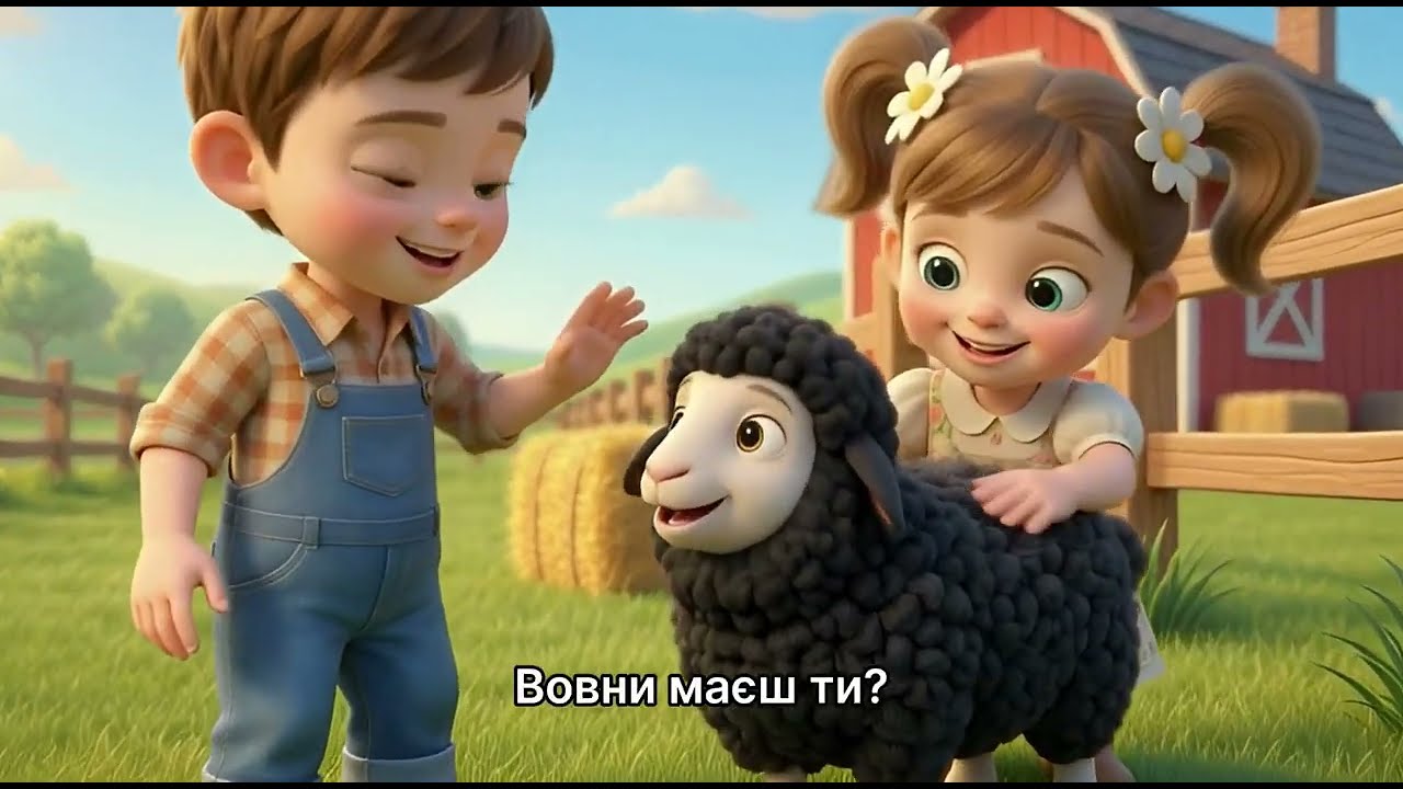Baa Baa black shepp | Бе е, бе е, чорна вівця