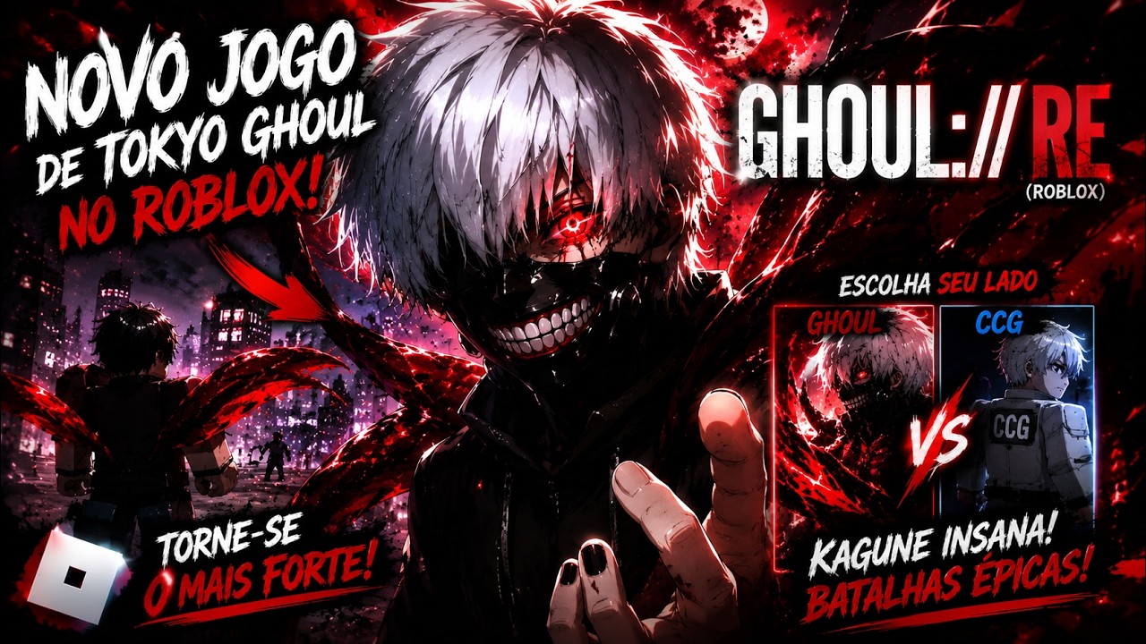 Ghoul://RE no Roblox -- Troquei uma kagune lendária por uma...