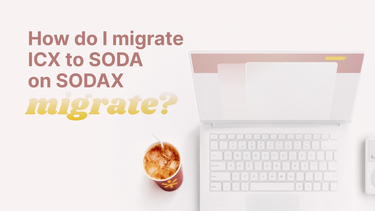 How do I migrate ICX to SODA on SODAX Migrate?