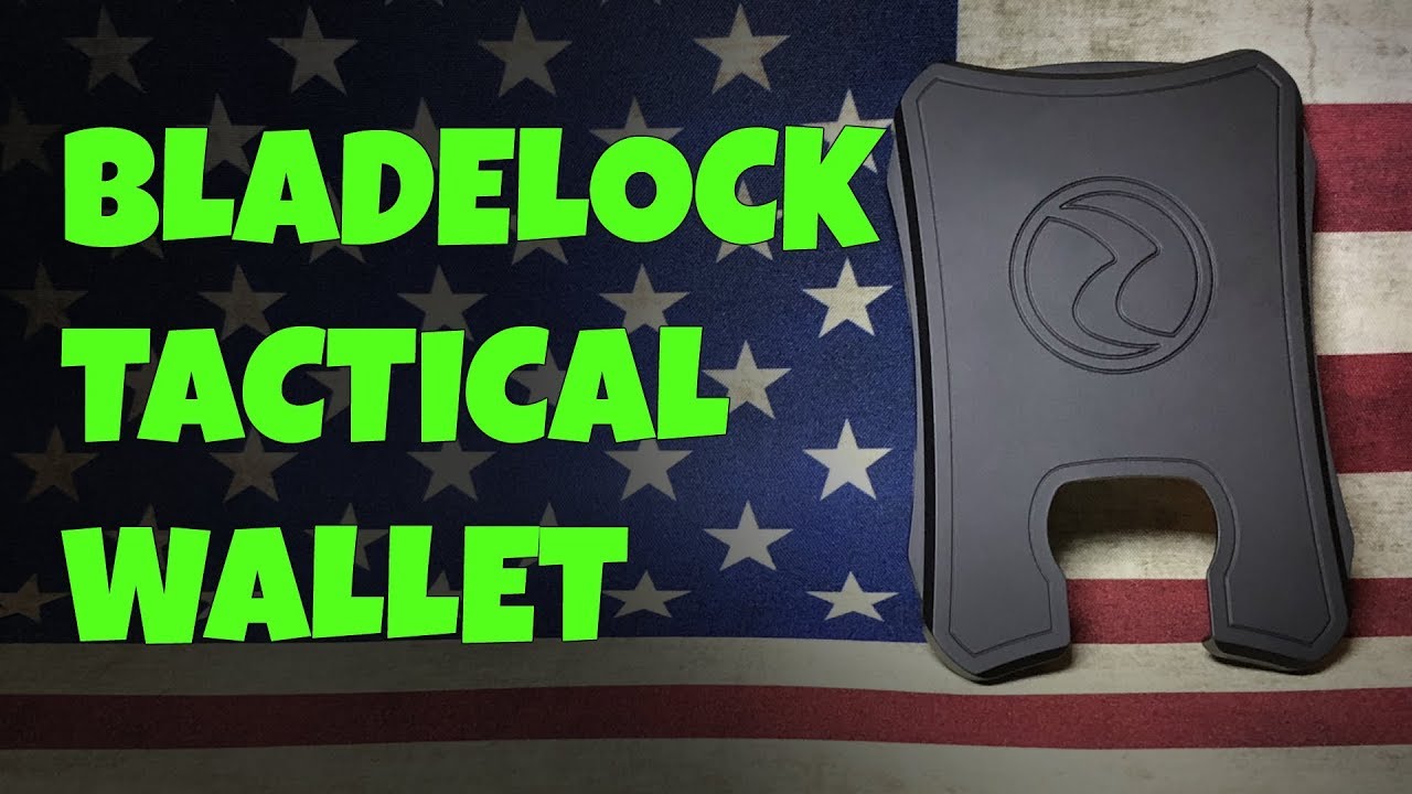 BLADELOCK TACTICAL WALLET - 2R DESIGNS MINIMALIST WALLET
