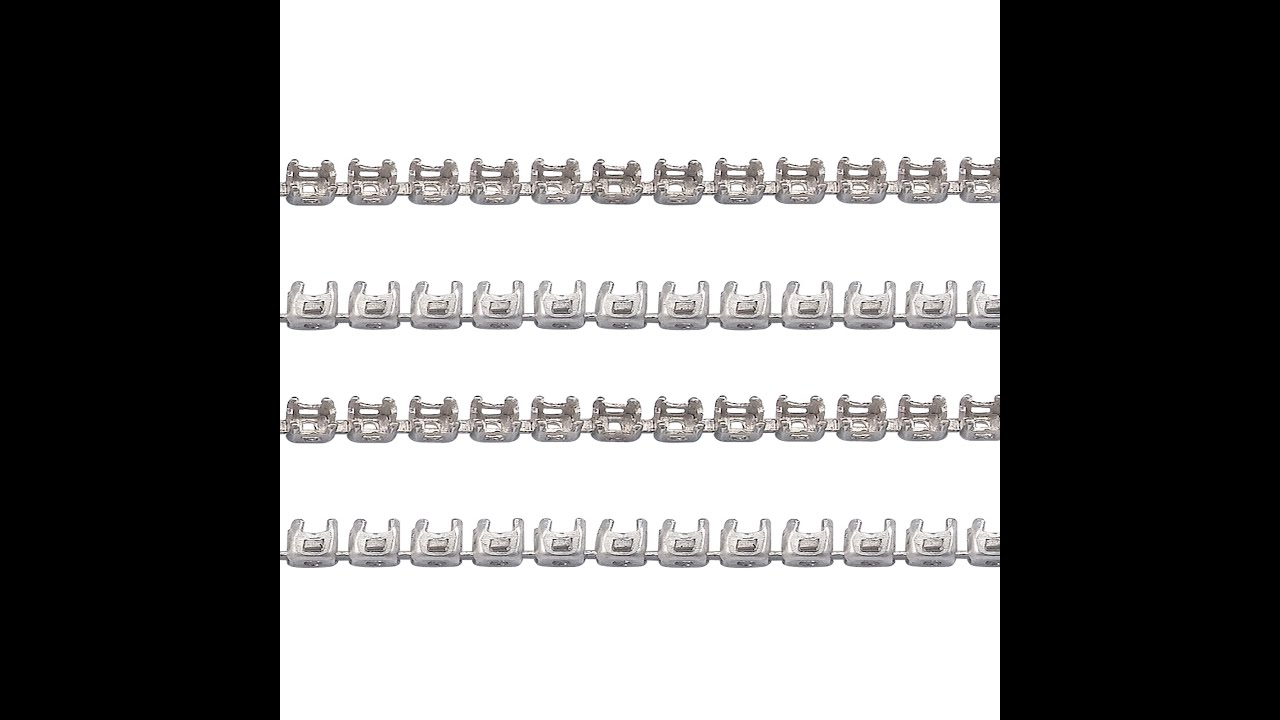 Jewelry cup chain making machine