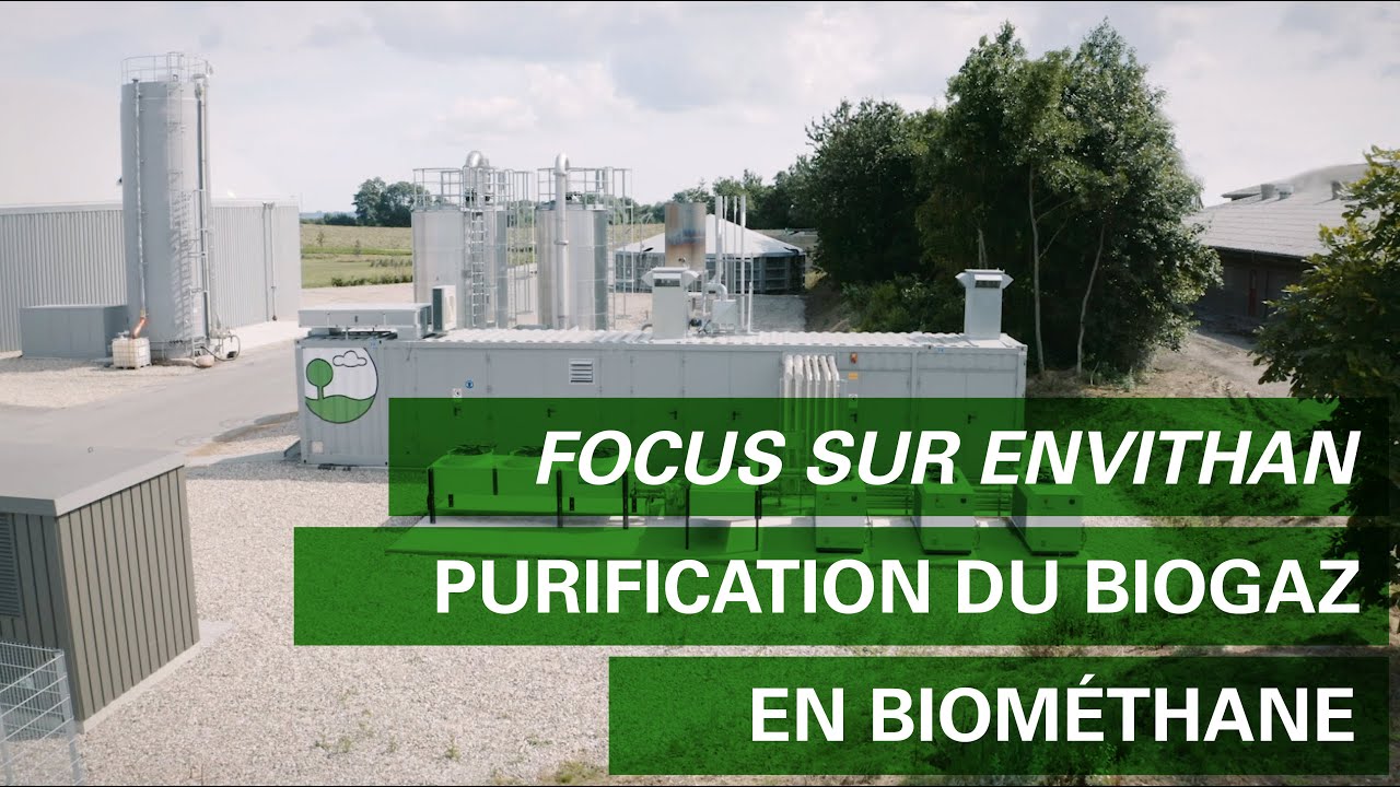 Focus sur la technologie EnviThan : purification du biogaz par la technologie membranaire