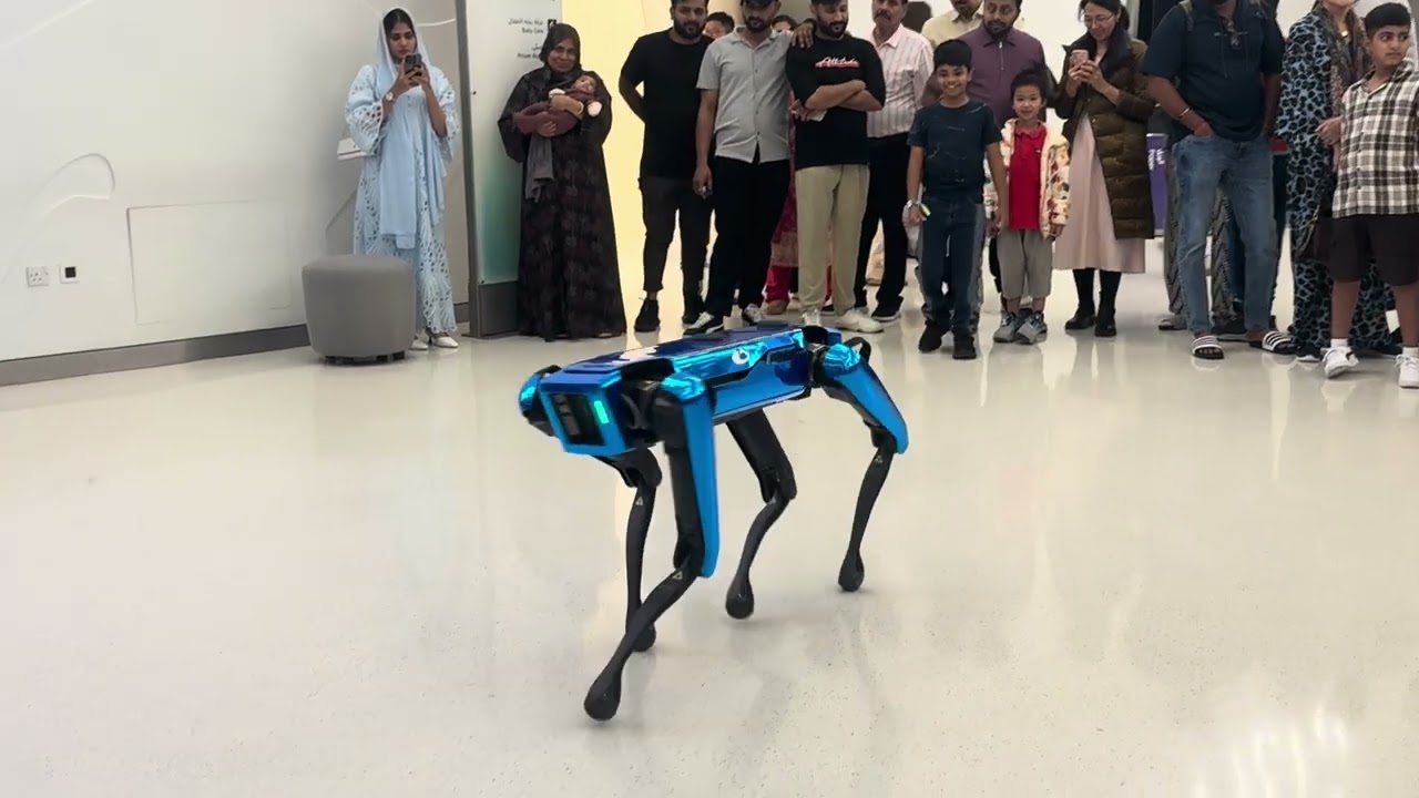 Dubai future museum robot 🤖 