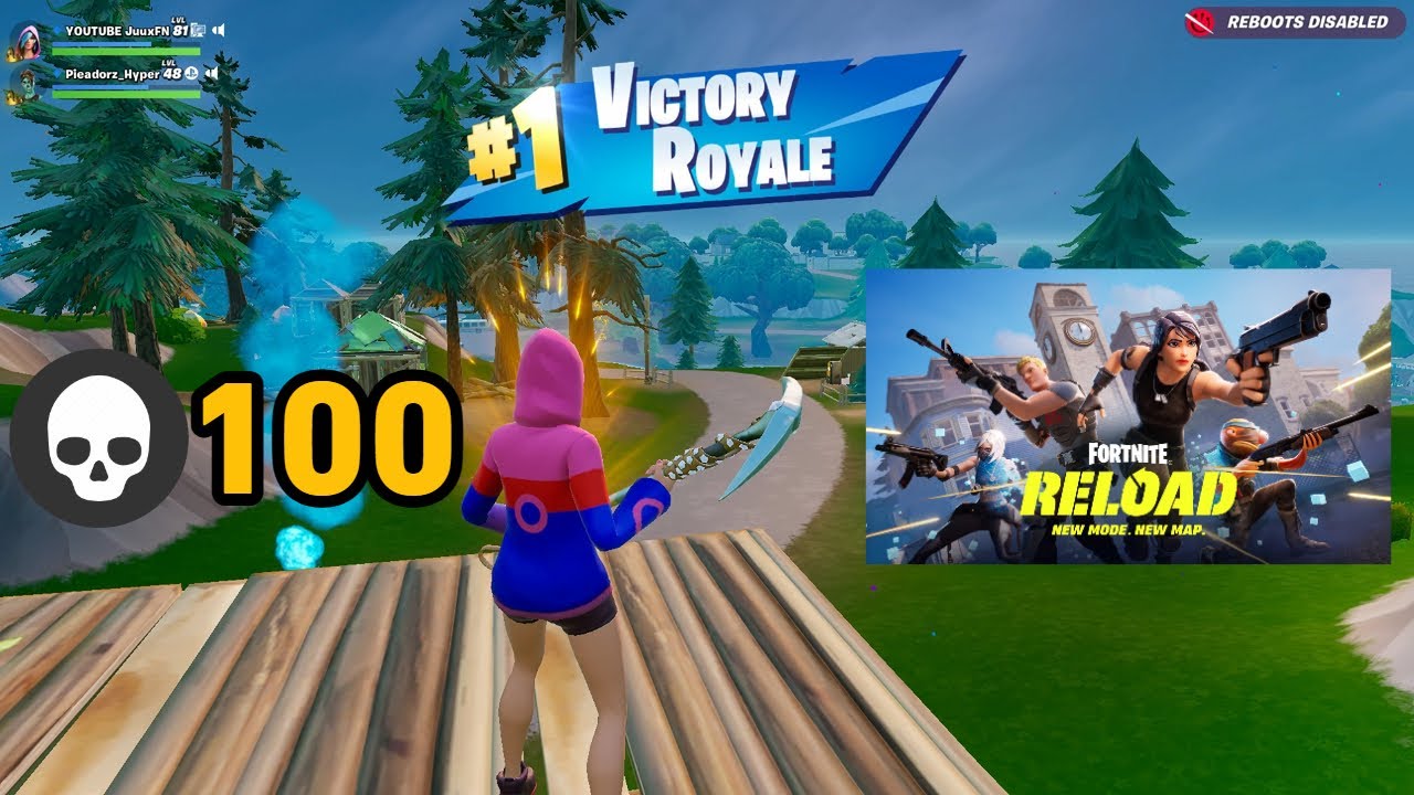 High Kill *FORTNITE RELOAD* Solo vs Squads Gameplay | Fortnite Kill Record