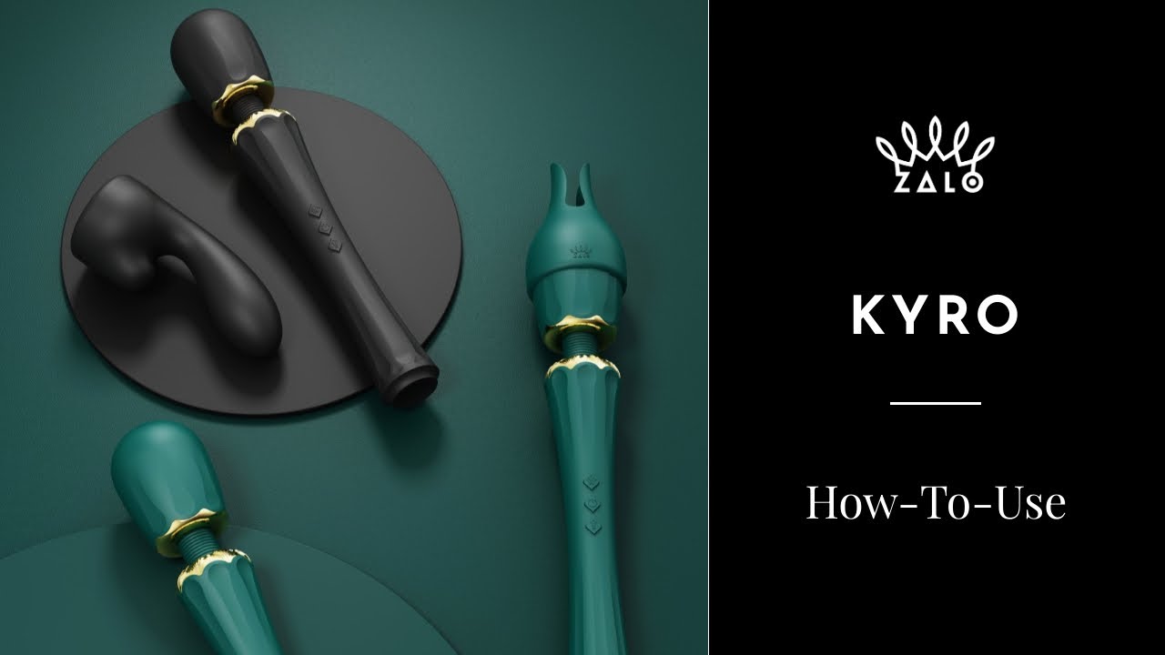 How-To-Use Video (English): ZALO Kyro Wand Massager