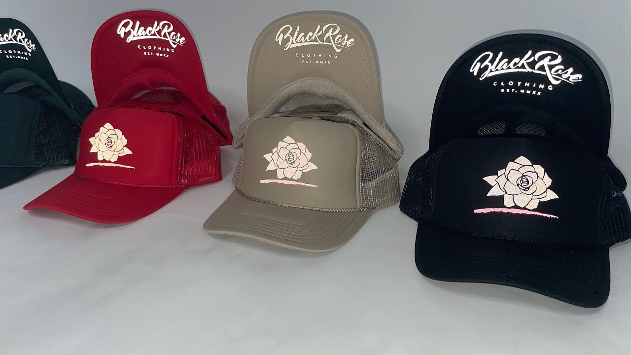 How to Heat-press Multi-Color Trucker Caps?