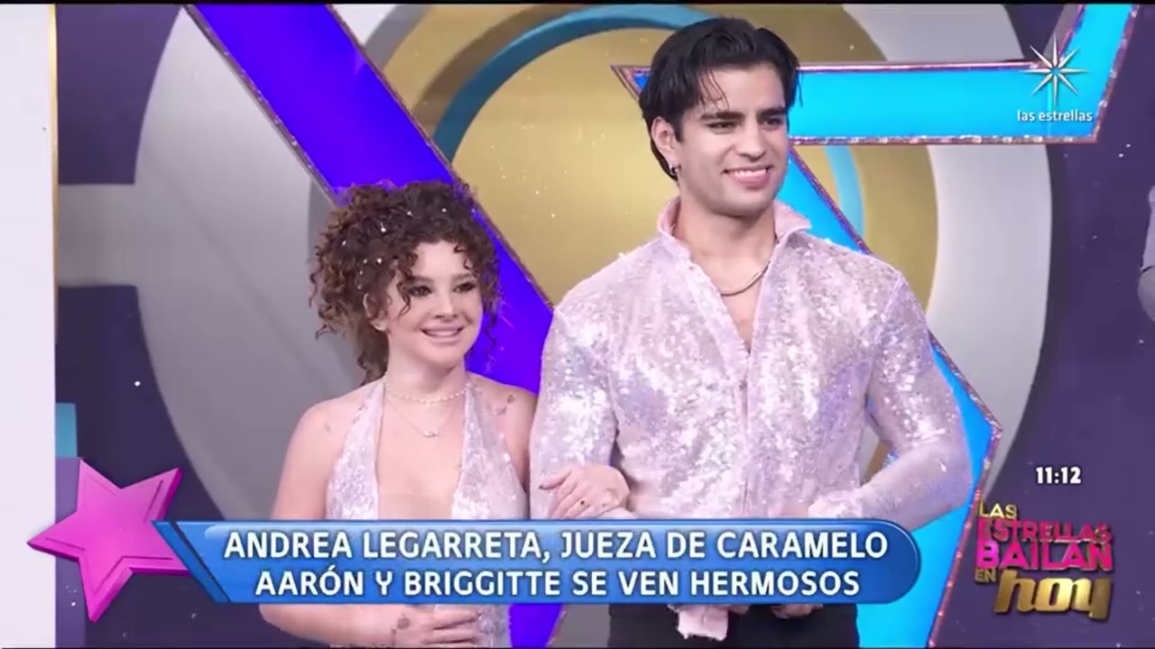 AAR&Oacute;N MERCURY Y BRIGGITTE BOZZO EN SU SEGUNDO BAILE DE #LasEstrellasBailanEnHoy 21 de Octubre 2025