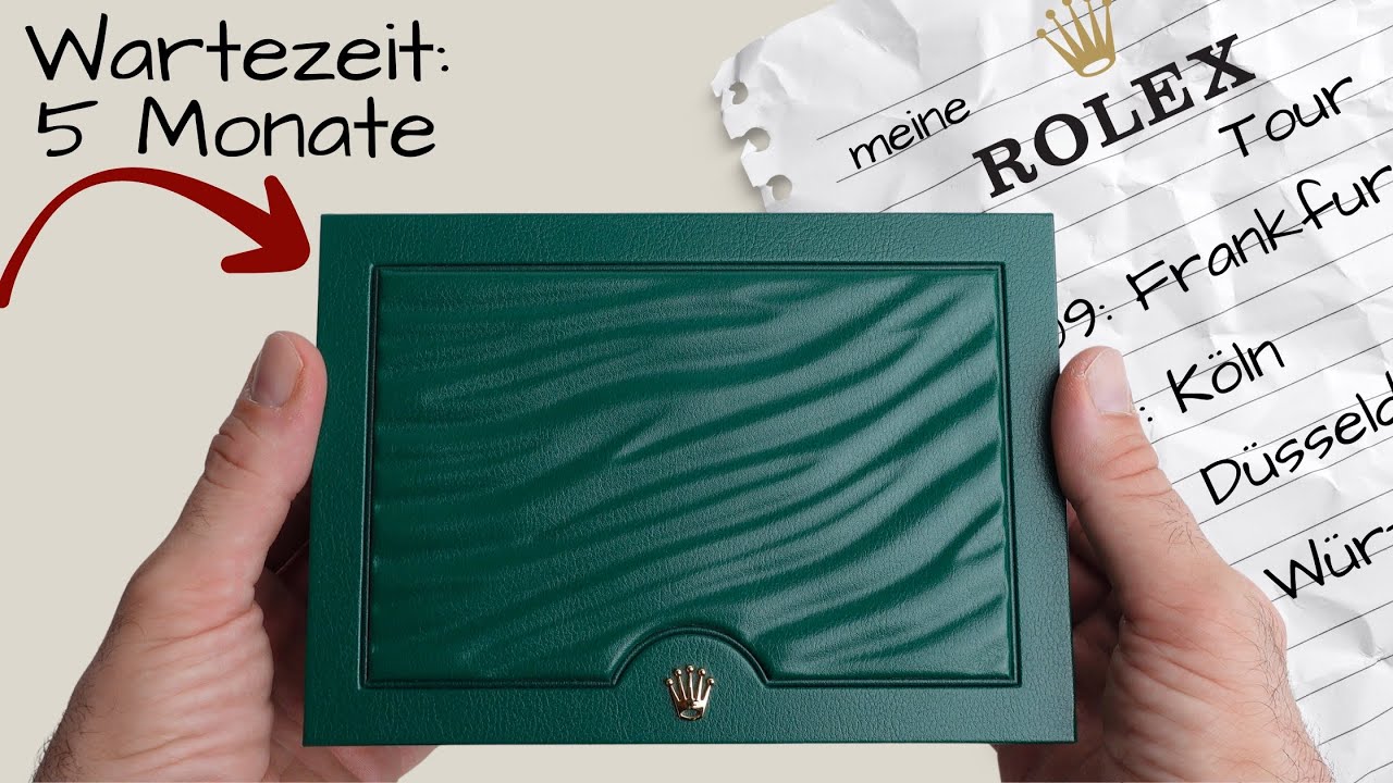 Der SCHNELLSTE Weg 2025 eine Rolex zum Listenpreis zu bekommen
