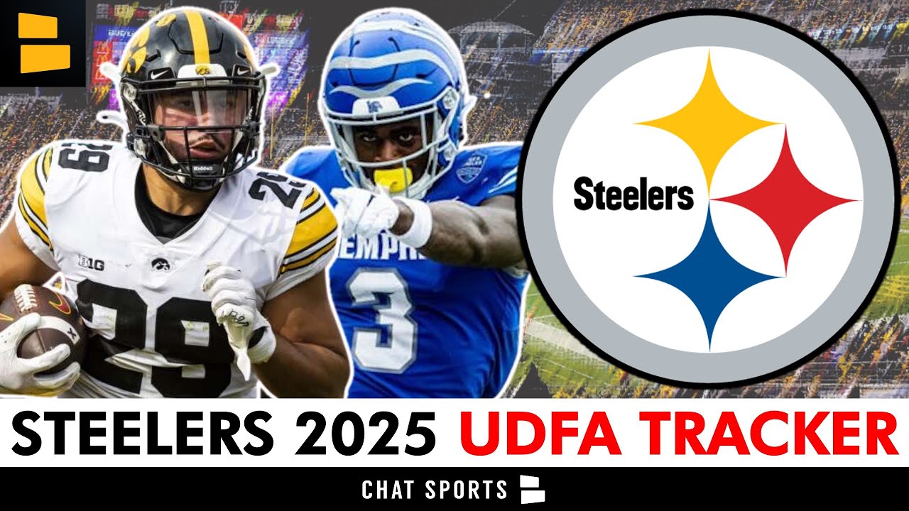 Steelers UDFA Tracker: All The UDFAs Pittsburgh Signed After The 2025 NFL Draft Ft. Sebastian Castro